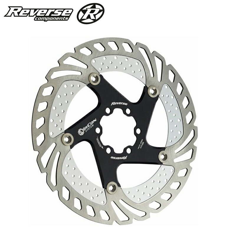 Reverse components AirConディスクローター φ180ｍｍ（ブラック）