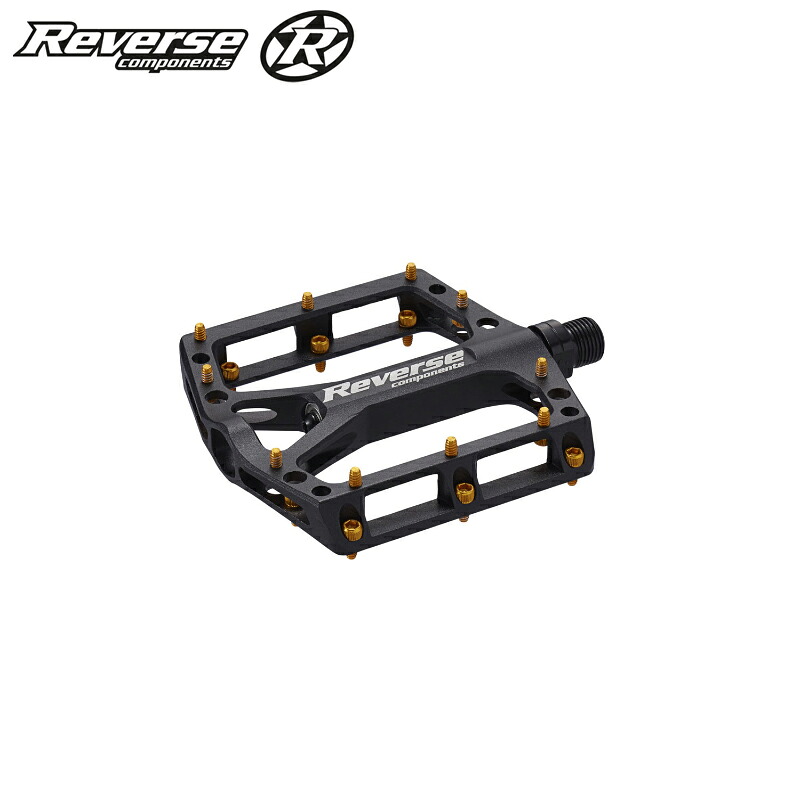 Reverse components Black One ペダル(ゴールド)|サイクリック店