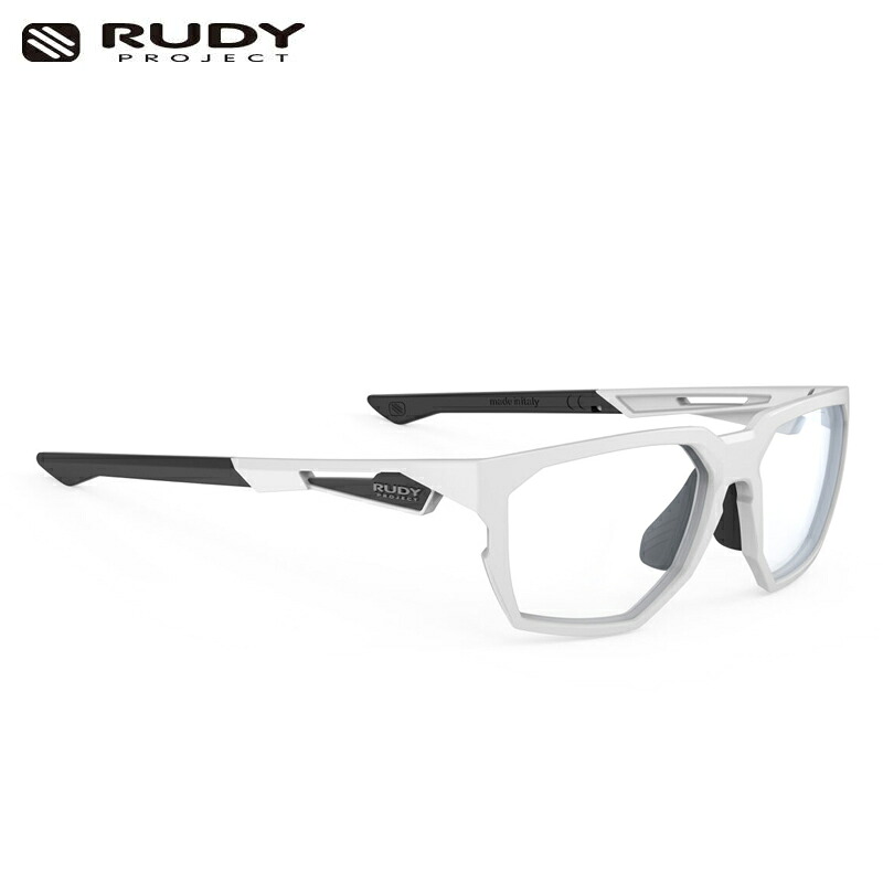 RUDY PROJECT ルディプロジェクト NO CODE 否吊りひも ホワイトマットフレーム 示威運動水晶体