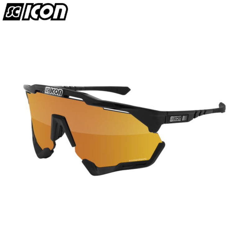 SCICON SPORTS シーコン AEROSHADE エアロシェード BLACK GLOSS/Multimirror Bronze｜サイクリック店