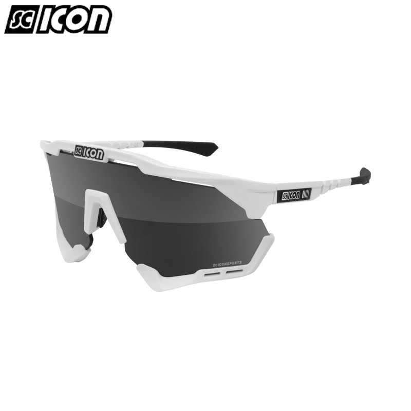 SCICON SPORTS シーコン AEROSHADE エアロシェード WHITE GLOSS/Multimirror Silver