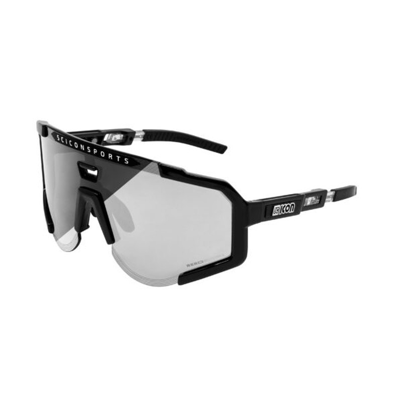 SCICON SPORTS シーコン AEROSCOPE エアロスコープ Black Gloss/Photocromic Silver