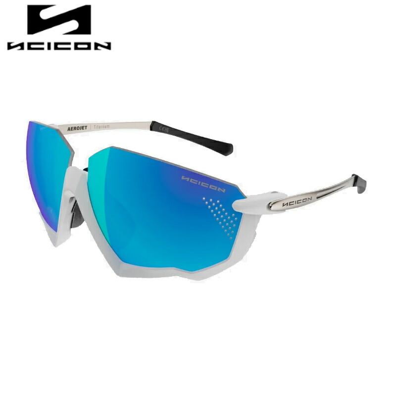 SCICON SPORTS シーコン AEROJET TITANIUM FRAME:Metal White LENS:Multimirror Blue｜サイクリック店 22,643円