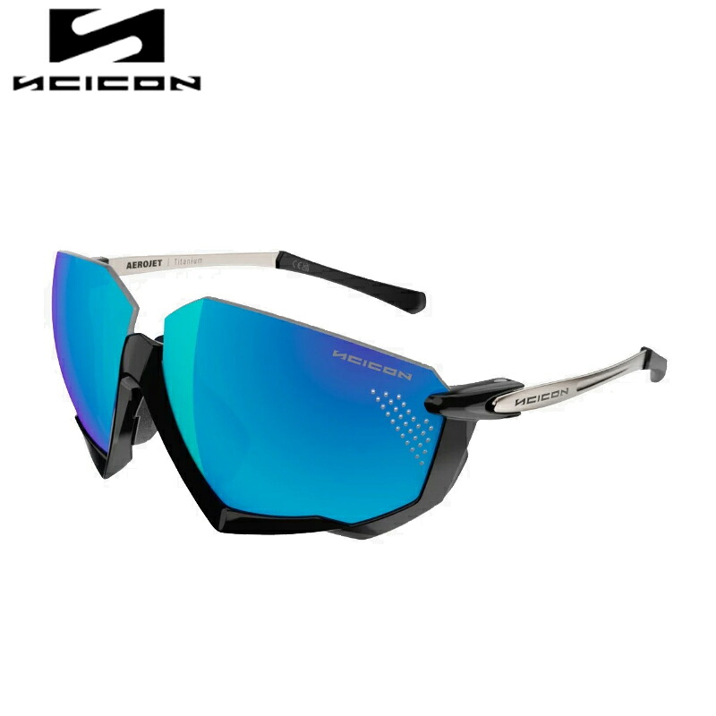 SCICON SPORTS シーコン AEROJET TITANIUM FRAME:Metal Black LENS:Multimirror Blue