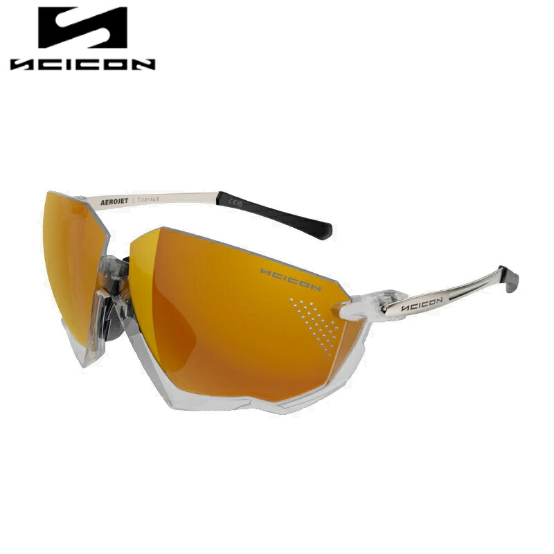 SCICON SPORTS シーコン AEROJET TITANIUM FRAME:Crystal Gloss LENS:Multimirror Bronze