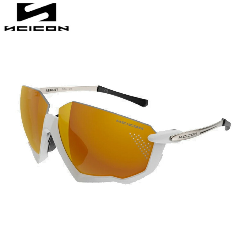 SCICON SPORTS シーコン AEROJET TITANIUM FRAME:Metal White LENS:Multimirror Bronze
