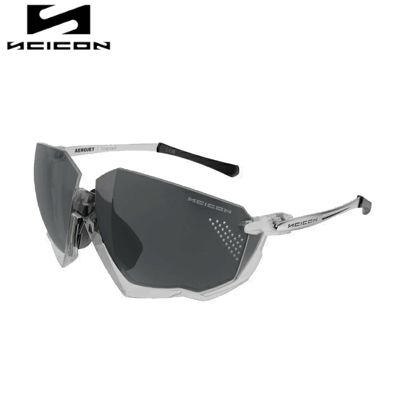 SCICON SPORTS シーコン AEROJET TITANIUM FRAME:Crystal Gloss LENS:Multimirror Silver