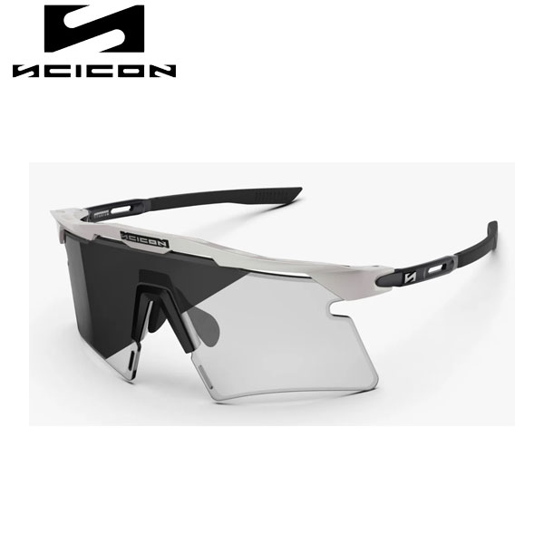 SCICON SPORTS シーコン AEROSHADE 2.0 TITANIUM WHITE METAL MATTE LENS:PHOTOCHROMIC GREY サングラス｜サイクリック店