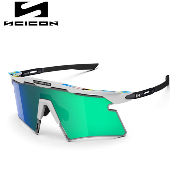 SCICON SPORTS シーコン AEROSHADE 2.0 TITANIUM WC/EUROPEAN CHAMP LENS:MM BLUE-GREEN + PINK サングラス
