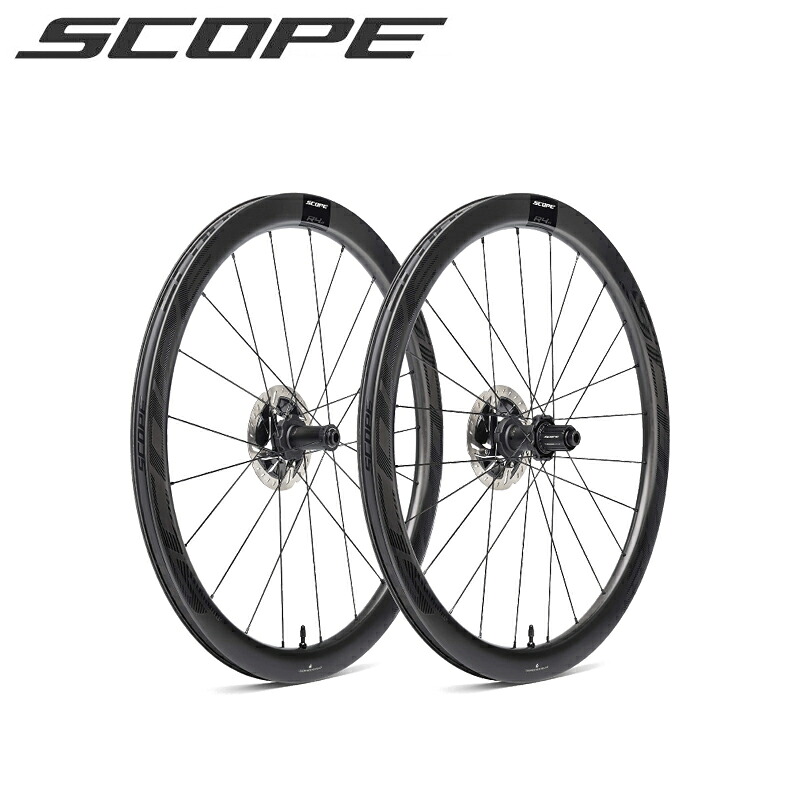 Scope Cycling スコープサイクリング R4.A Disc TLR SKF BLK F/R HG オールロードホイール