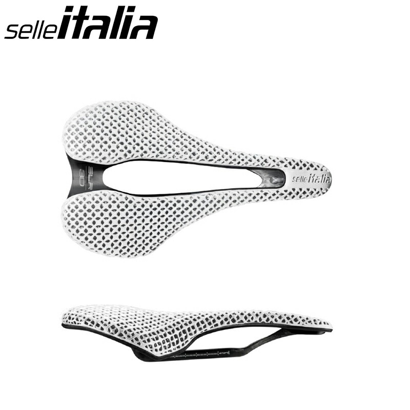 selleitalia セライタリア 【押さえる】SLR BOOST 3D KIT CARBONIO SUPERFLOW S WHT (25)  サドル