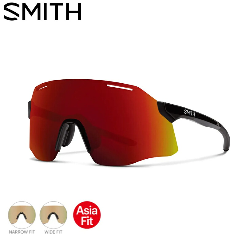 SMITH スミス Pivlock Vert Asia Fit | Frame:Black | Lens:Photochromic Clear to Gray & Clear