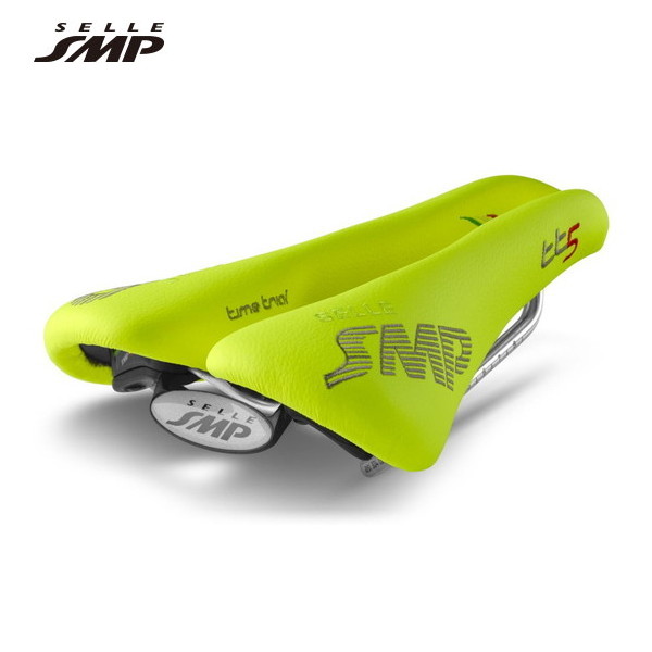 SELLE SMP セラSMP TT5 YELLOW FLUO タイムトライアル5　イエローフルオ サドル
