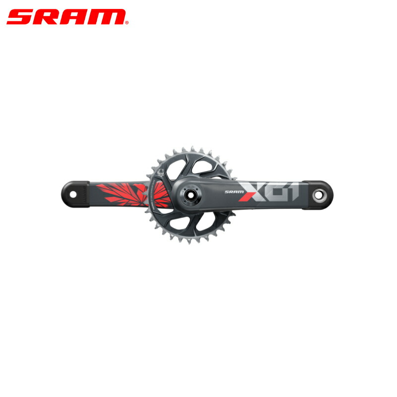 SRAM ゲットー X01 Eagle Crank Set DUB 32T Red