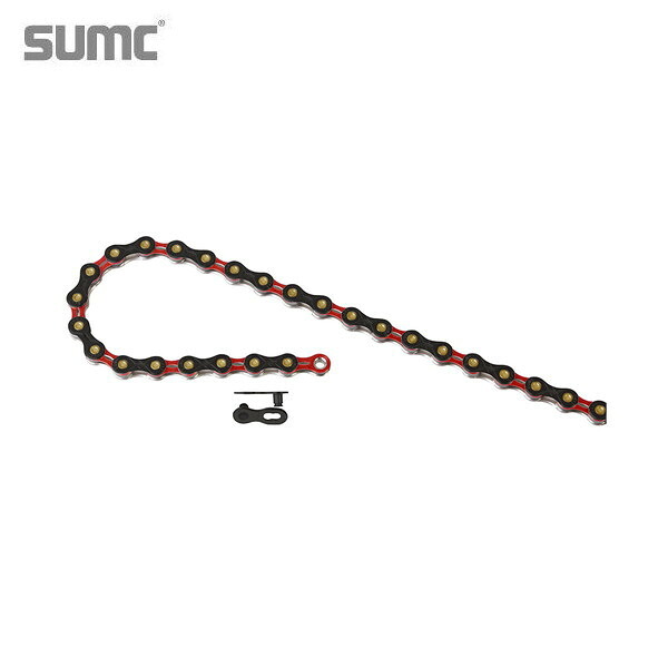 SUMC エスユーエムシー 11速チェーン SX11SL (ブラック/レッド) 7,570円