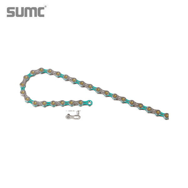 楽天市場】KMC ケーエムシー DLC12 12S用チェーン ブルー 126L