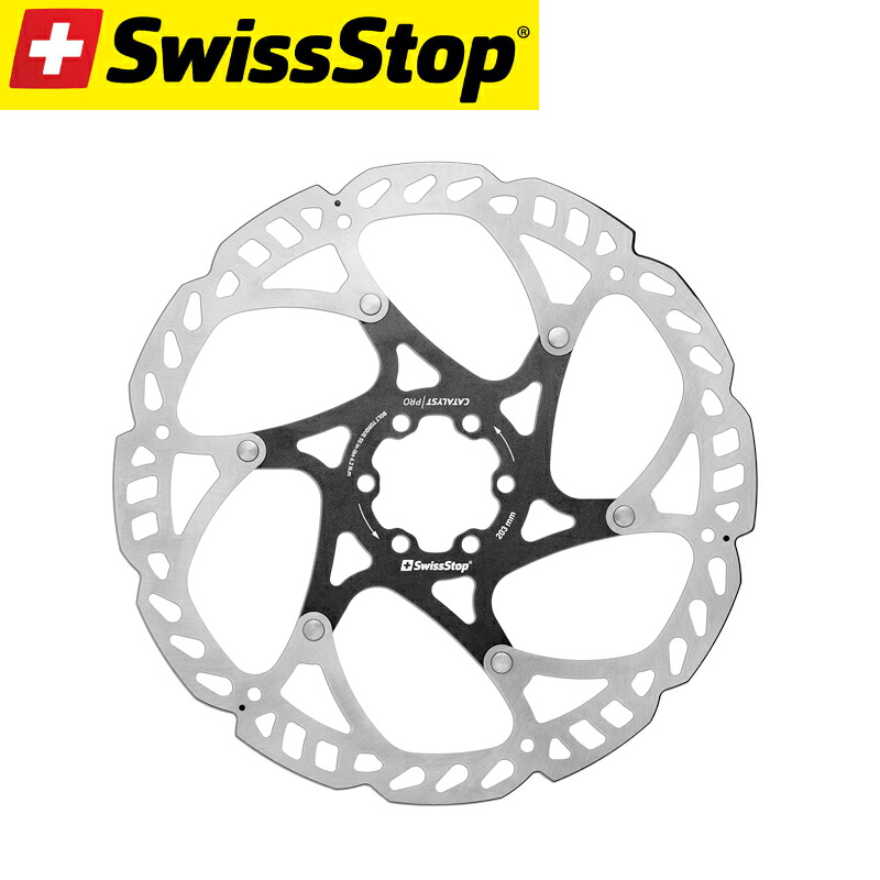 SWISS STOP スイスストップ Catalyst Pro カタリストプロ Disc Rotor 6-Bolt 203mm