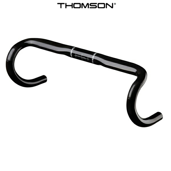 ドロップハンドル THOMSON トムソン CARBON DROP BARS ROUND ROAD 40CM