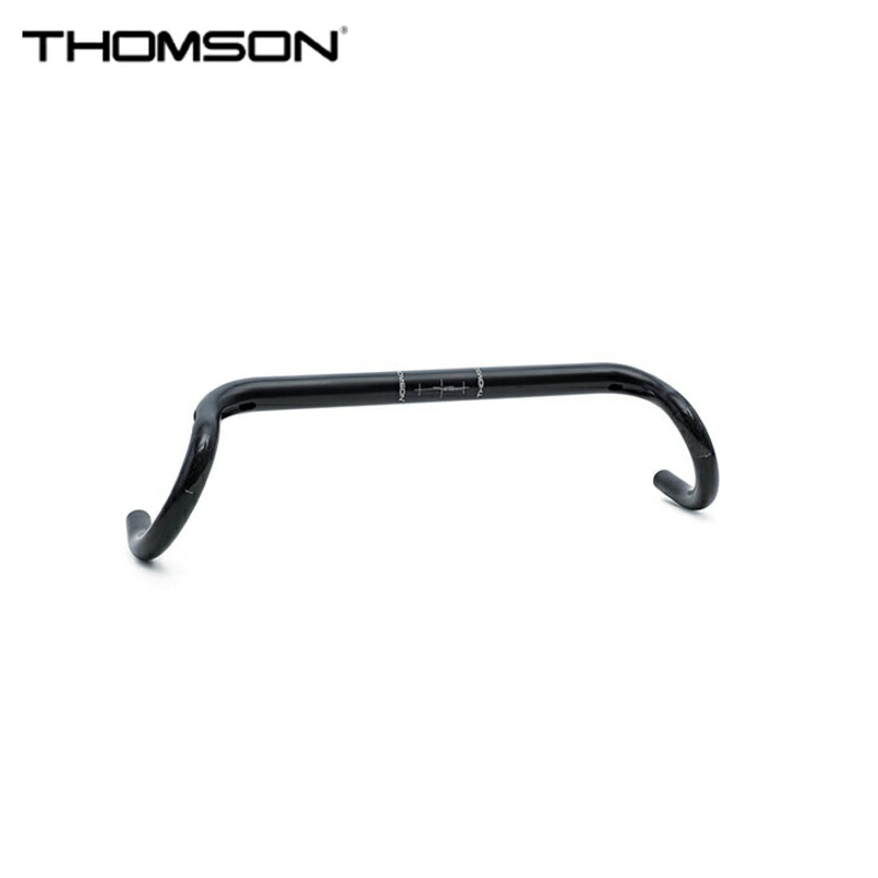 THOMSONドロップハンドルバー 40cm CARBON ROAD BAR THOMSON* carbon road bar aero (black) - BLUE LUG ONLINE STORE