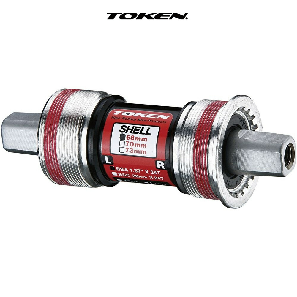 TOKEN 30 ボトムブラケット Amazon | Token ボトムブラケット BB Square Taper カンパ 70