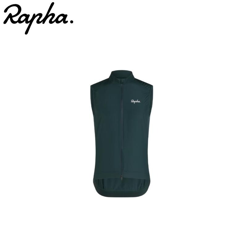 【アウトレット/20%OFF】Rapha Coreジレ Dark Green/White Lサイズ