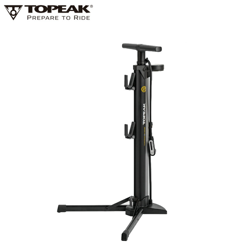 TOPEAK トピーク トランスフォーマー eアップ 2ステージ フロアポンプ画像