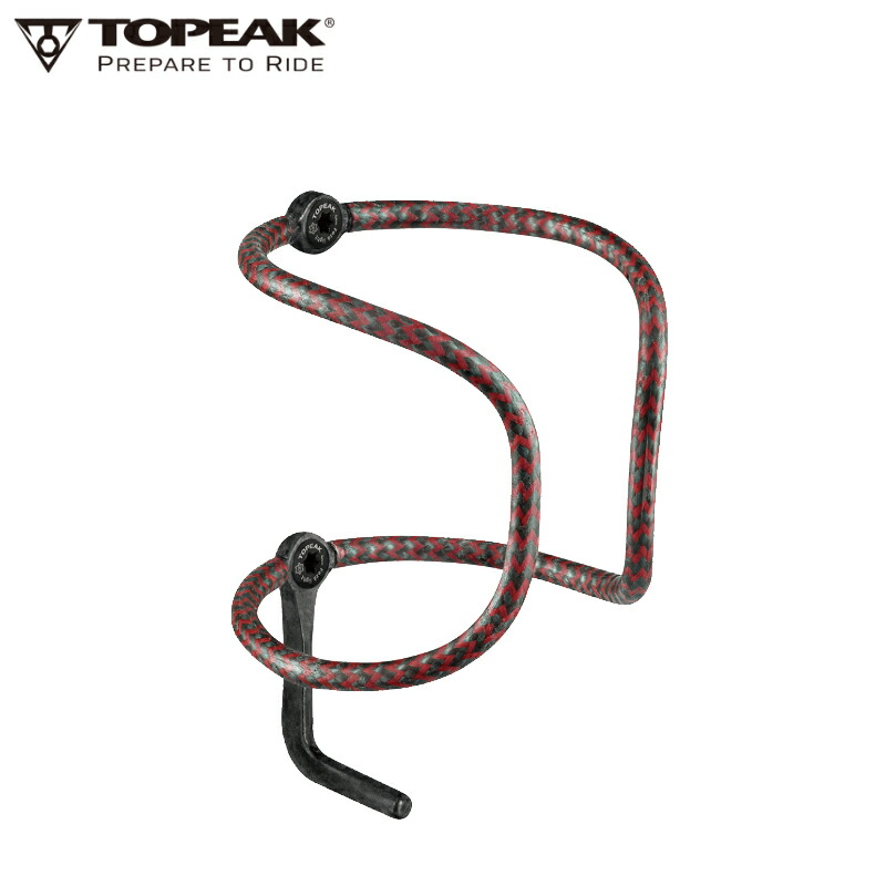 TOPEAK トピーク フェザー ケージ ケブラー カーボン R10 RED ボトルケージ