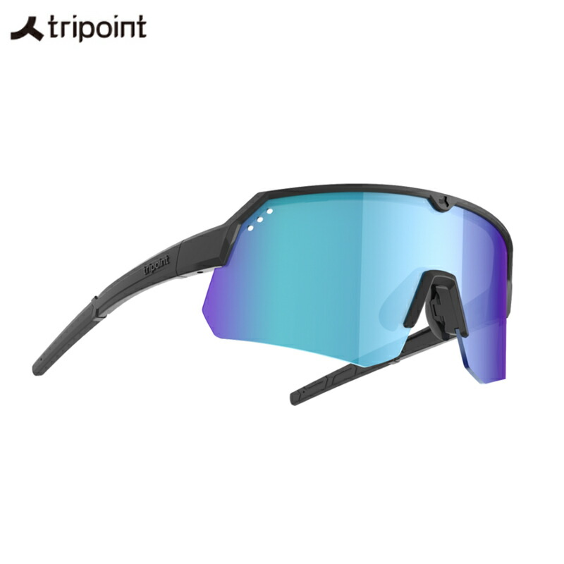 Tripoint トライポイント Treriksroset Matt Black/Smoke/blue multi サングラス 17,710円
