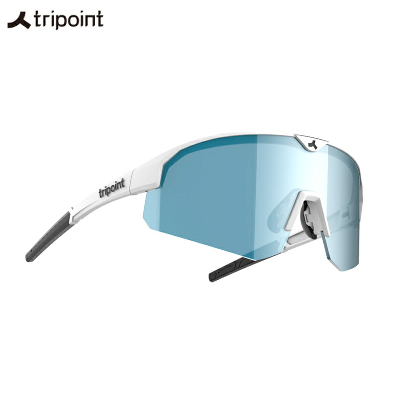 Tripoint トライポイント Lake Victoria Small Matt White/Smoke/ice blue multi サングラス