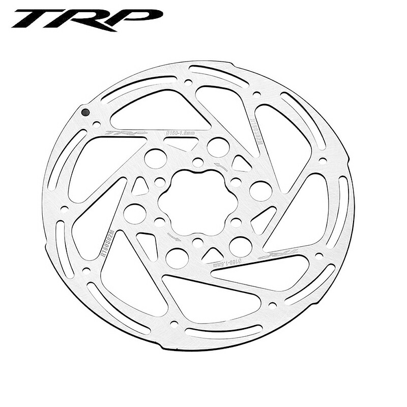 TRP ティーアールピー R160S02M ディスクブレーキローター 160mm（6穴、厚み1.8mm） 4,324円