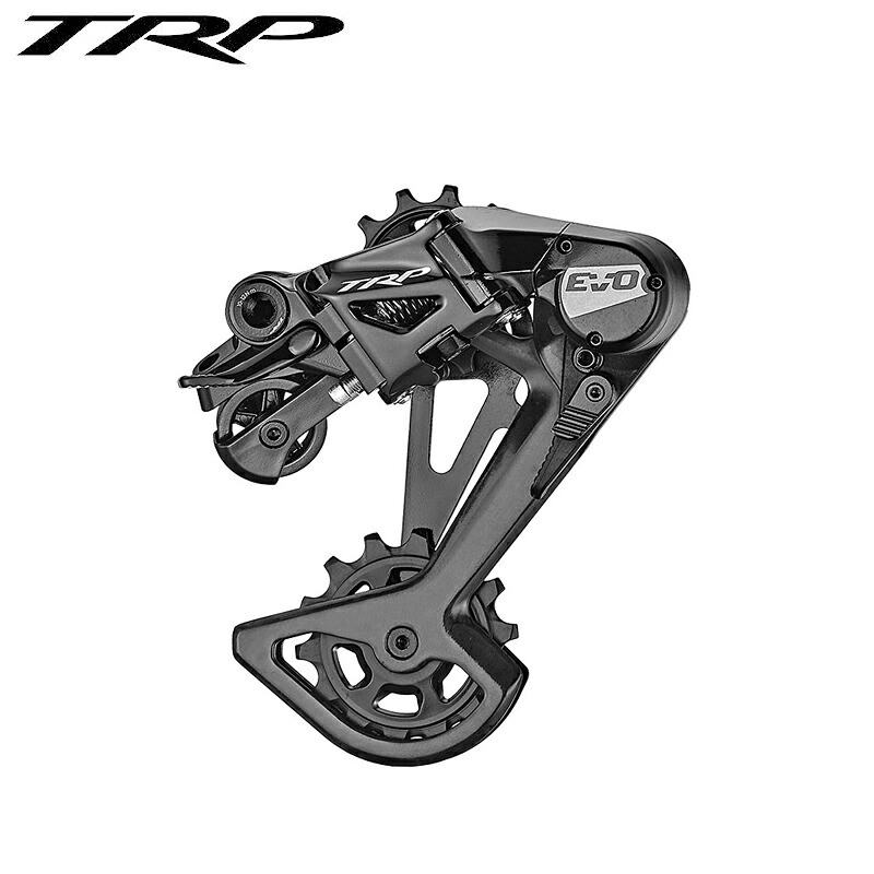 TRP ティーアールピー EVO 12 REAR DERAILLEUR ブラック/シルバー リアディレイラー