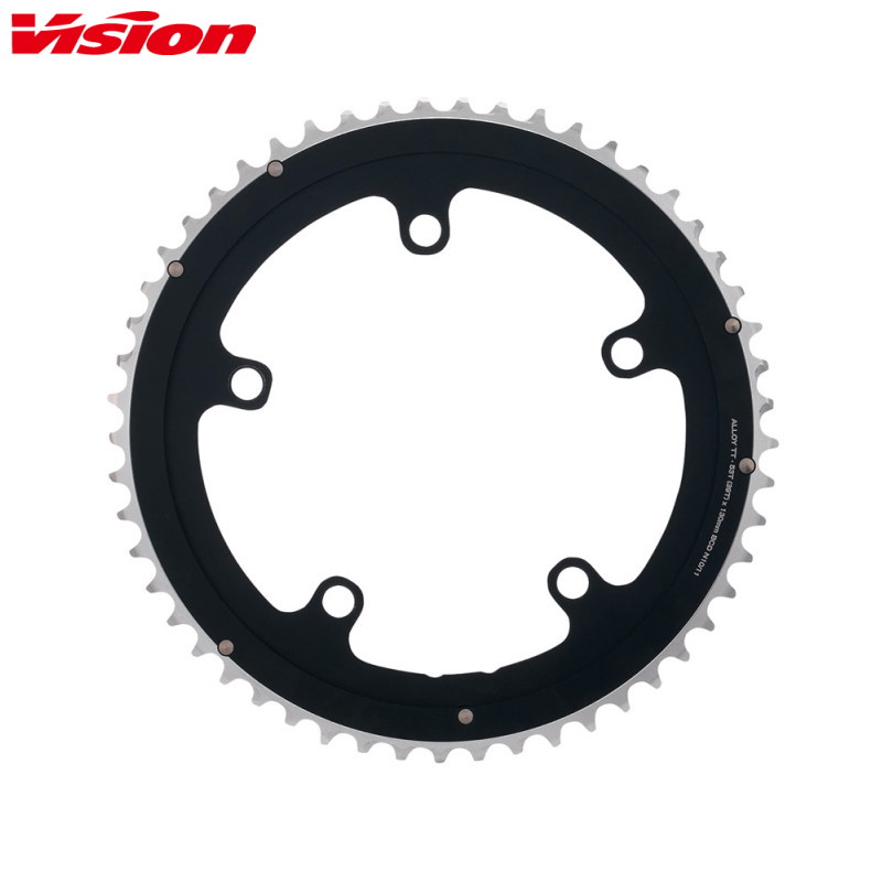 VISION 幻影 VISION CR TT METRON メトロン 130x55T N11 WA629 V18  チェーン店輪っか チェーンリング-自転車用パーツ