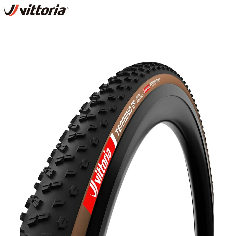 Vittoria ヴィットリア Terreno T90 mud Gravel Endurance TLR Black/Brown グラベルタイヤ