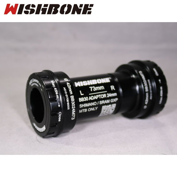 Wishboneウィッシュボーン MTB BB &rdquo;BB3024M73&rdquo; BB30用　シマノホローテック2(MTB) / SRAM GXP(MTB) 【ボトムブラケット】｜サイクリック店 14,054円