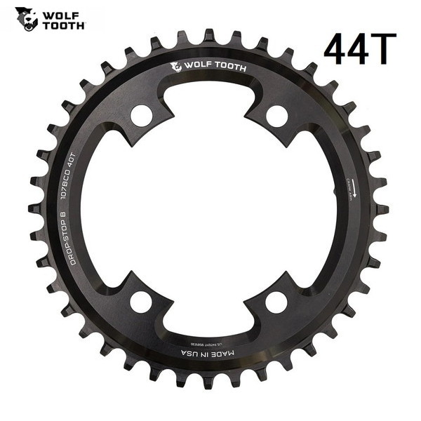 WolfTooth ウルフトゥース 107 BCD Chainring for SRAM 44T  チェーン店輪っか 自転車用パーツ-チェーンリング-スポーツ・アウトドア