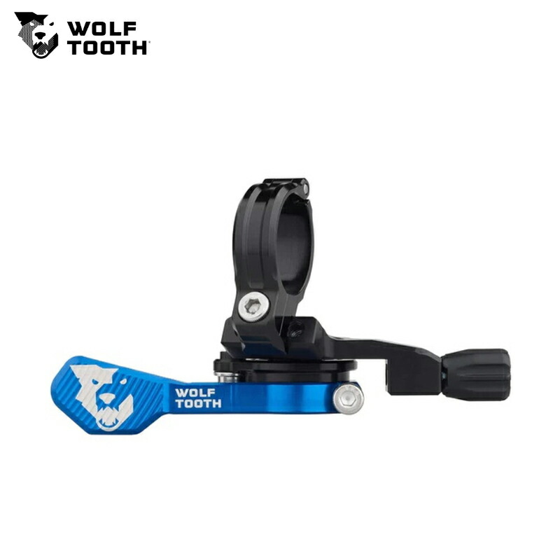 WolfTooth ウルフトゥース ReMote Pro 22.2粍 Handlebar Clamp Blue  ドロッパーレバー