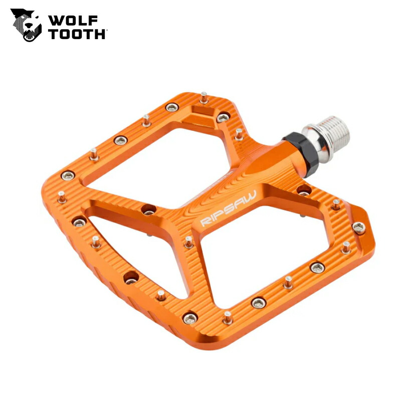 WolfTooth ウルフトゥース Ripsaw Pedal Orange  ペダル