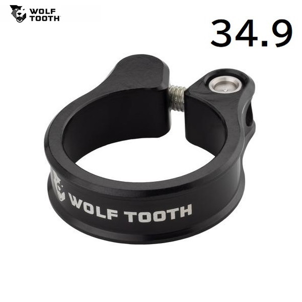 WolfTooth ウルフトゥース Wolf Tooth Seatpost Clamp 34.9mm Black 【67%OFF!】