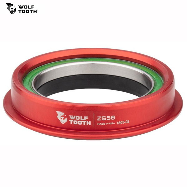 WolfTooth ウルフトゥース Wolf Tooth ZS56/40 Lower Headset Red|サイクリック店