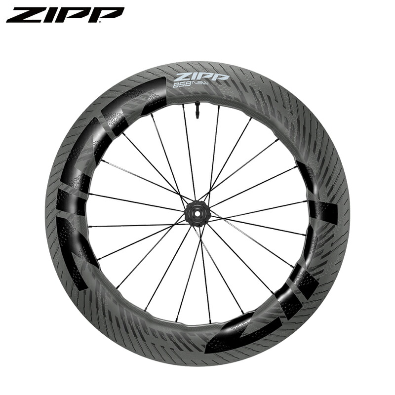 ZIPP ジップ 858 NSW Tubeless Disc 2023 Front フロントホイール｜サイクリック店