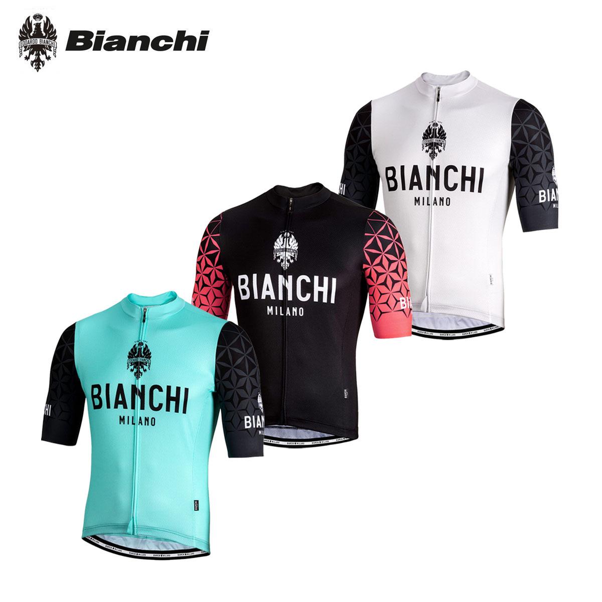 ＜最安値挑戦中＞☆BIANCHI MILANO Pedaso ビアンキ ミラノ 半袖ジャージ