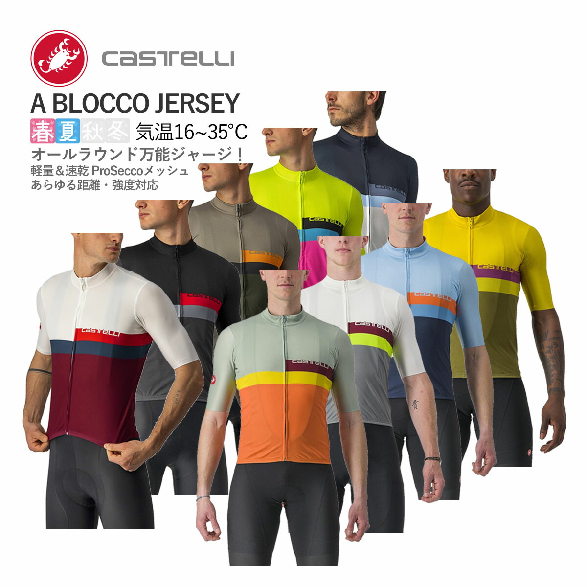 【楽天市場】【即納】CASTELLI 22016 ENDURANCE PRO