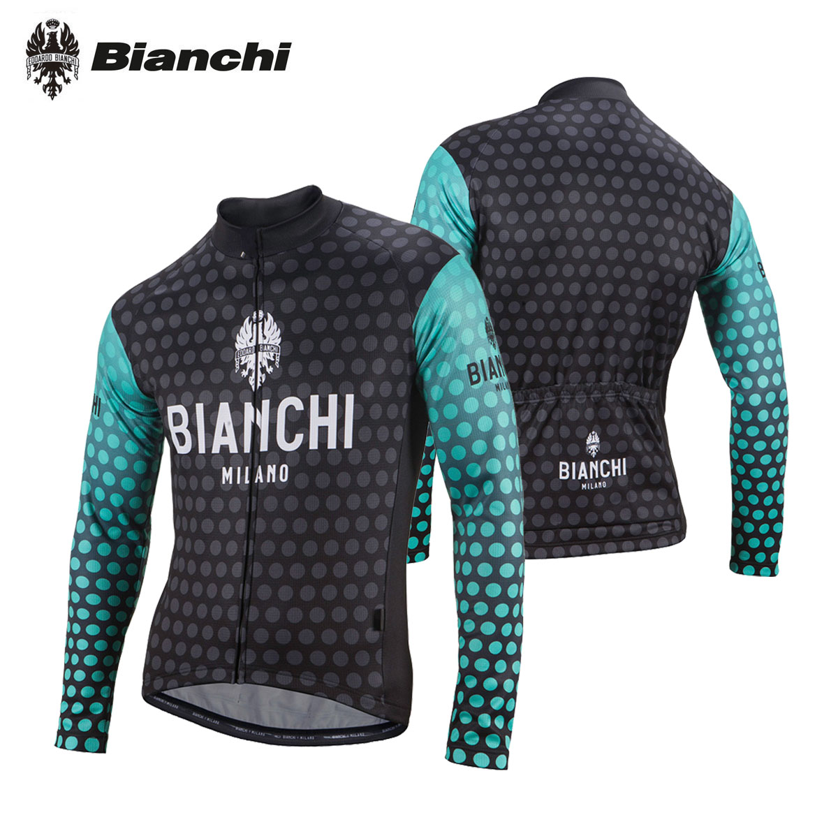 海外輸入 オープン記念 Bianchi Milano Petroso ビアンキ ミラノ 長袖ジャージ サイクルジャージ サイクリングウェア サイクル 自転車 サイクリスタ 店 超人気 Reltexir Com