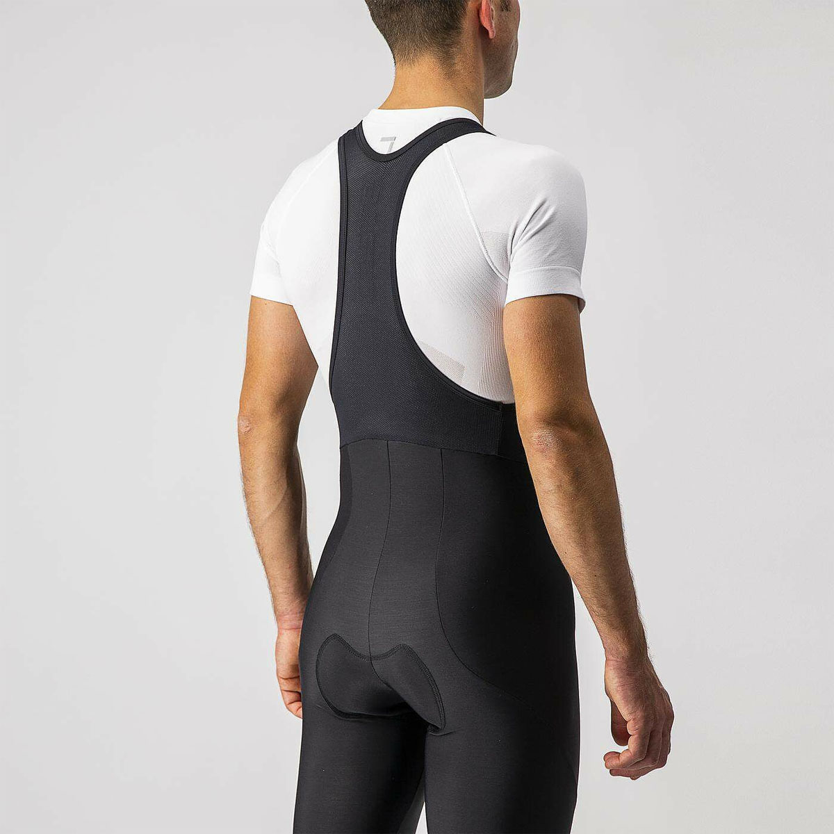 Castelli カステリ メンズ 秋 Black 冬 Nano 防風 Bib 防水 Tutto Tight フリース サイクルビブタイツ