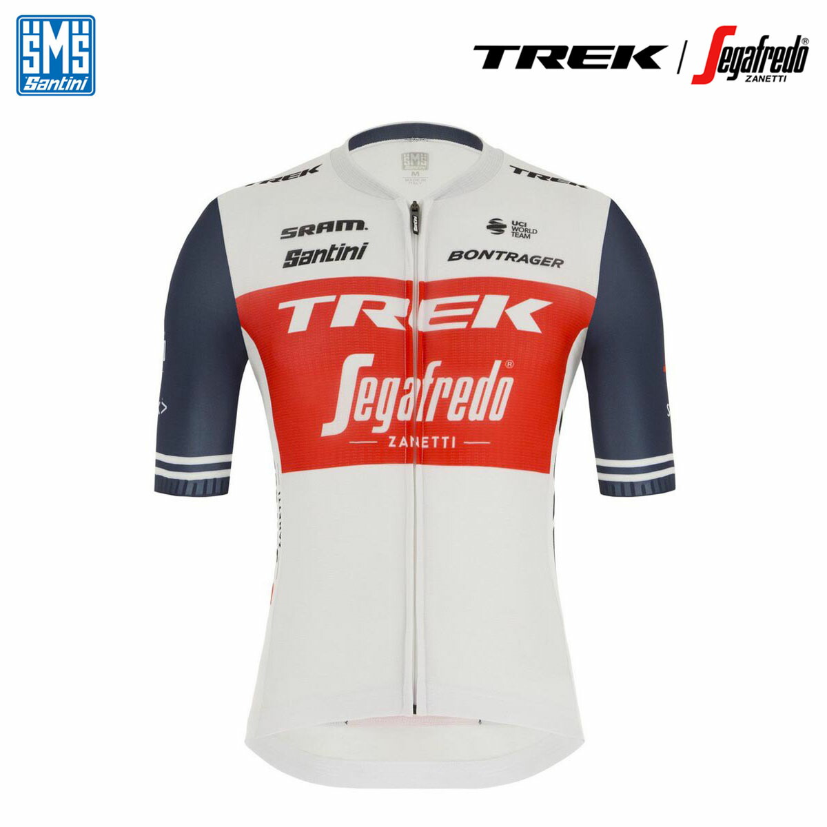 ＜最安値挑戦中＞☆Santini TREK-SEGAFREDO トレック・セガフレード チーム レース 半袖ジャージ (プロ選手モデル)