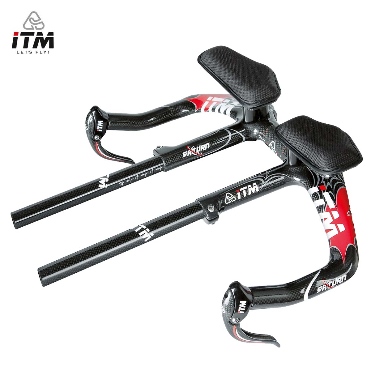 ＜最安値挑戦中＞☆ITM Saturn TT アイティーエム カーボン ハンドルバー