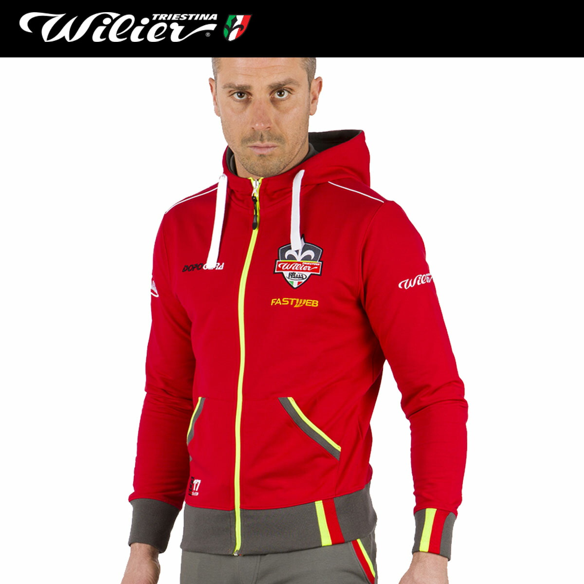 ＜最安値挑戦中＞☆WILIER SELLE ITALIA ウィリエール セライタリア WL213 スウェットシャツ パーカー