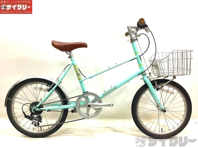 小みち車（ミニベロ） 折り畳規則体系なし 青みノ ミキ同盟罷業 2017 中古