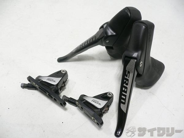 シフター デュアルコントロールレバー スラム ダブルタップレバー/キャリパーセット RIVAL1 HRD 1&times;11s - 中古｜サイクリー