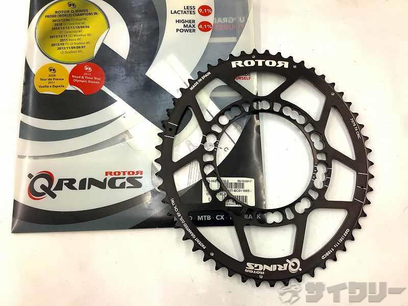 クランク チェーンリング ローター 楕円チェーンリング Qring 53t/PCD110mm/5穴 - 中古